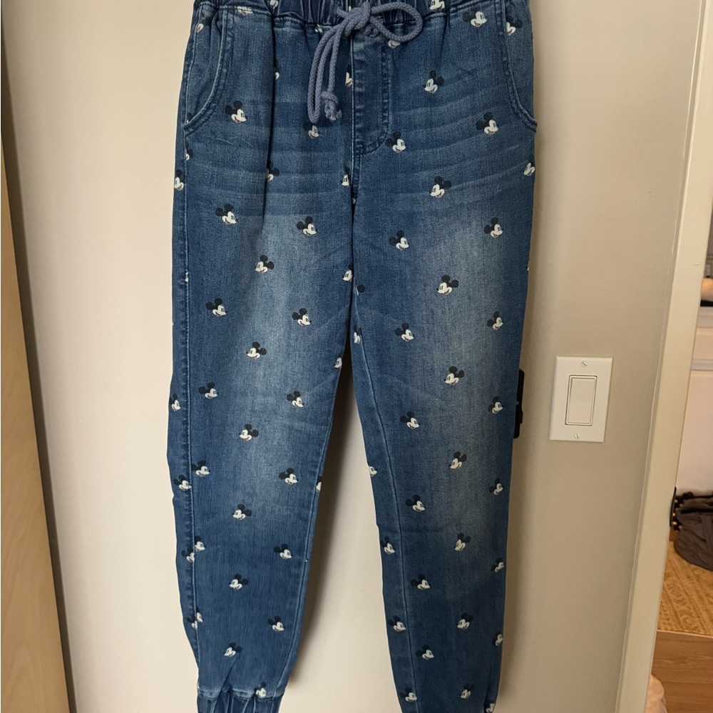 Disney Mickey Jean joggers